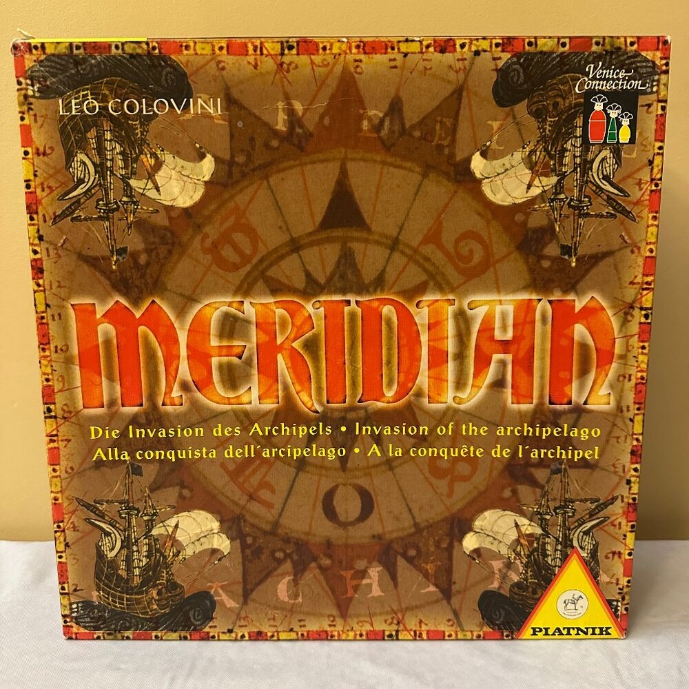 Meridian : Invasion of the Archipelago (2001) Board Game / 100% Complete